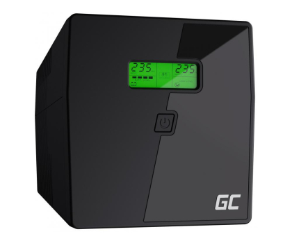 UPS (zasilacz awaryjny) Green Cell UPS (1000VA/700W, 2x IEC, 2x Schuko, AVR, LCD)